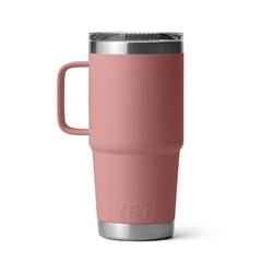 YETI Rambler 20 oz Sandstone Pink BPA Free Travel Mug Insulated Tumbler with Travel Lid