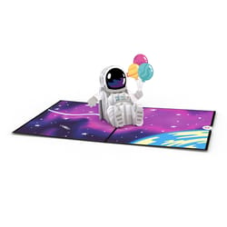 Lovepop Space Birthday 3D Card Paper 1 pk