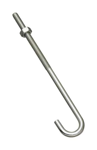 National Hardware 12-in Zinc Plated Steel Screw Hook in the Hooks  department at