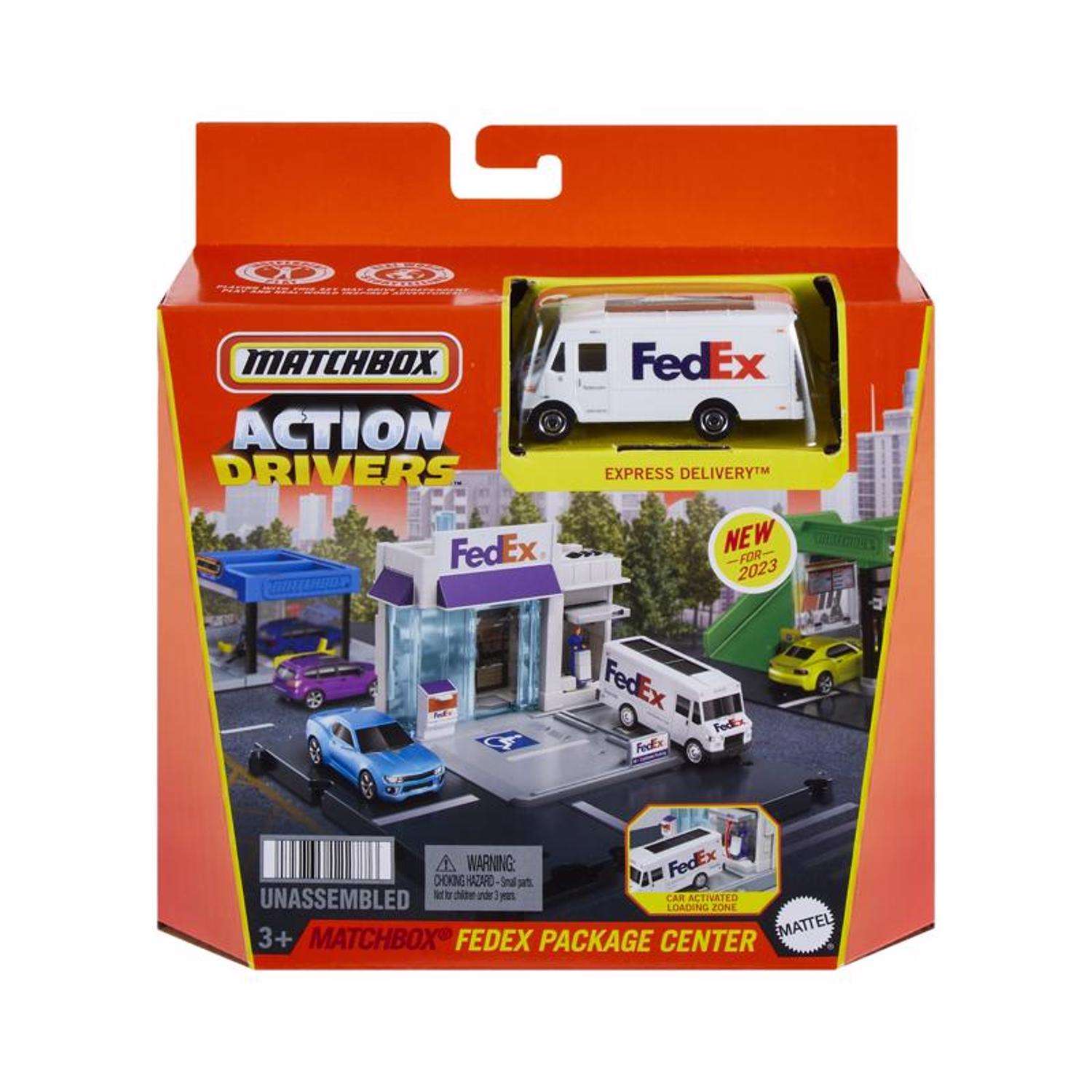 Matchbox Action Drivers Fuel Station Playset Multicolor