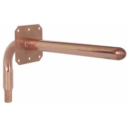 Sioux Chief 1/2 in. PEX in. X 1/2 in. D Copper Stub Out Elbow