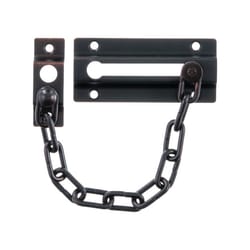 Ace 3.38 in. L Oil Rubbed Bronze Steel Chain Door Guard