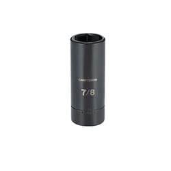 Craftsman 7/8 in. S X 1/2 in. drive S SAE 6 Point Deep Deep Impact Socket 1 pc