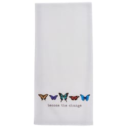 Karma Multicolored Cotton Butterfly Tea Towel 1 pk