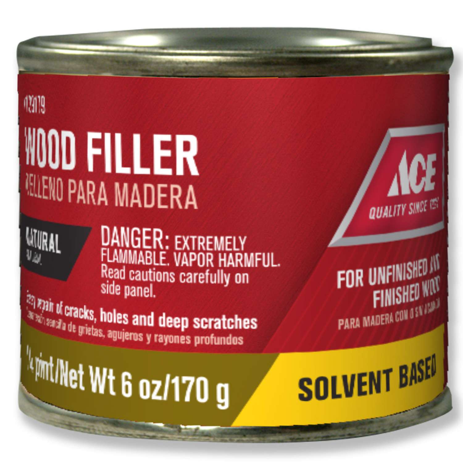 Ace Natural Wood Filler 6 oz. Ace Hardware