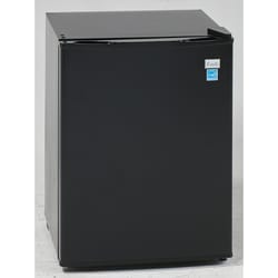 Avanti 2.4 cu ft Black Stainless Steel Mini Refrigerator 62 W