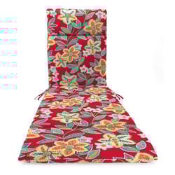 Jordan Manufacturing Polyester Chaise Lounge Cushion 72 in. H X 22 in. W
