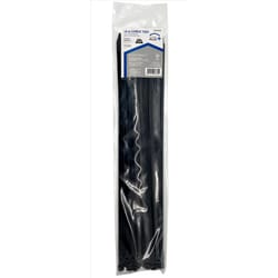 Home Plus 18 in. L Black Cable Tie 50 pk