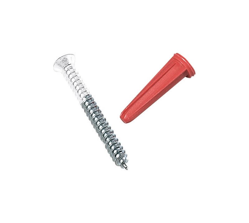 UPC 029274003814 product image for Knape & Vogt No. 80 White Finish Screws And Fasteners 6/Bag (80-88DP WH) | upcitemdb.com