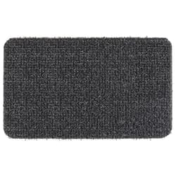 GrassWorx Clean Machine 24 in. W X 18 in. L Flint Flair AstroTurf Door Mat