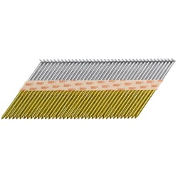 Senco 3-1/4 in. L X 16 Ga. Angled Strip Hot-Dip Galvanized Framing Nails 34 deg 2,500 pk