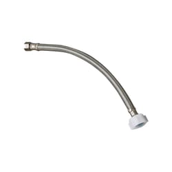 Plumb Pak EZ 3/8 in. Compression in. X 7/8 in. D Ballcock 20 in. Stainless Steel Toilet Supply Line