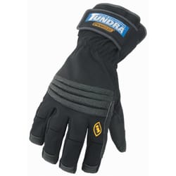 Ironclad Tundra XXL Synthetic Leather, TPR Ski Black Gloves
