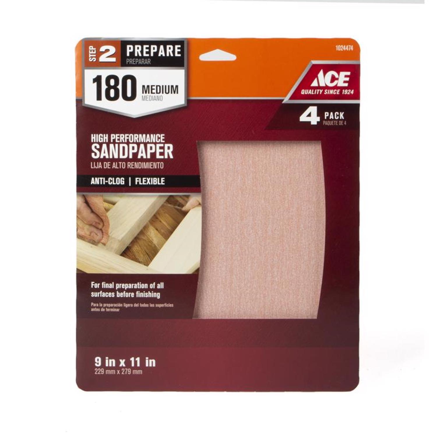 Ace hardware sandpaper hotsell