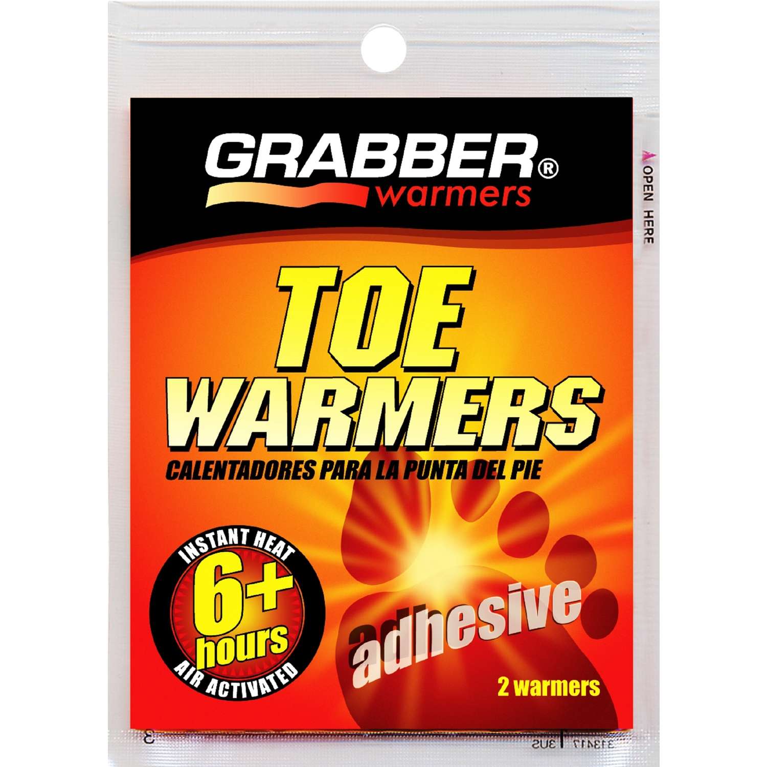 Grabber Warmers Adhesive Toe Warmer 2 pk Ace Hardware