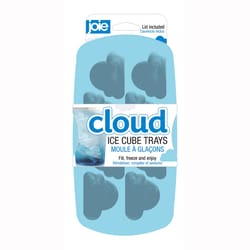 MSC International Joie Blue Plastic/Silicone Clouds Ice Tray