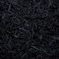 Ground Smart Black Shredded Rubber Mulch 0.8 cu ft