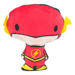 Buckle-Down DC Comics Multicolored Plush Chibi Flash Standing Pose Squeaky Dog Toy 1 pk