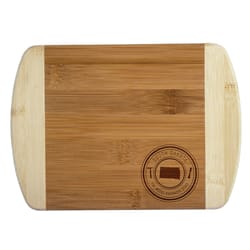 Totally Bamboo State Stamp 8 in. L X 5.75 in. W X 0.5 in. Bamboo Cutting Board