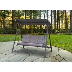 Living Accents 3 Person Steel Bench Swing