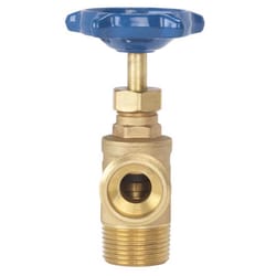 Homewerks 3/4 in. MIP X 3/4 in. MHT Brass Boiler Drain