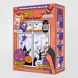 HolidaySpray Halloween Window Decor Chalk Spray 3 cans