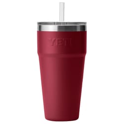 YETI Rambler 26 oz Harvest Red BPA Free Straw Cup