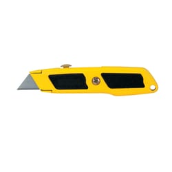 Stanley Dynagrip Retractable Utility Knife Black/Yellow 1 pk