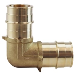 Apollo Expansion PEX / Pex A 1 in. Expansion PEX in to X 1 in. D PEX Brass 90 Degree Elbow