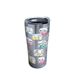 Tervis 20 oz Colorful Camper Multicolored BPA Free Tumbler with Lid