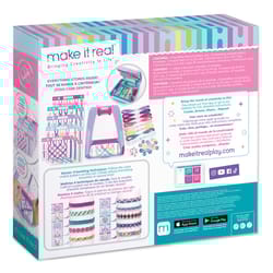 Make It Real Candy Stripes and Chevrons Bracelet Maker Assorted 100 pc
