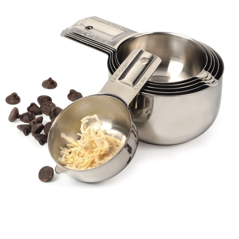 RSVP International Endurance Stainless Steel Silver Measuring Set Sansujyuku sansujyuku.com