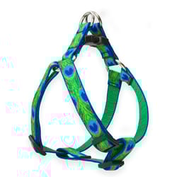 Lupine Pet Original Designs Multicolor Tail Feathers Nylon Dog Harness