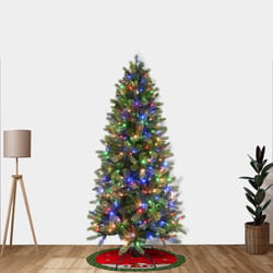 Celebrations 7 ft. Full LED 450 ct Cayce Pine Color Changing Christmas Tree