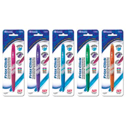 Bazic Products Frizz Click Assorted Retractable Erasable Gel Pen 1 pk