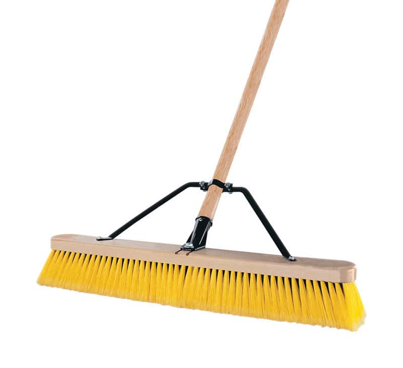 Quickie Polypropylene 24 in. Push Broom Ace Hardware