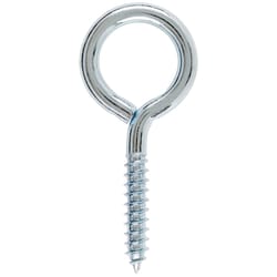 Hillman 4.8-in Zinc-plated Steel Screw Eye Hook