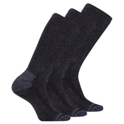 Merrell Repreve Unisex Hiker XL Crew Socks Black