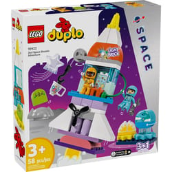 LEGO DUPLO LEGO DUPLO 3 in 1 Space Shuttle Multicolor 58 pc