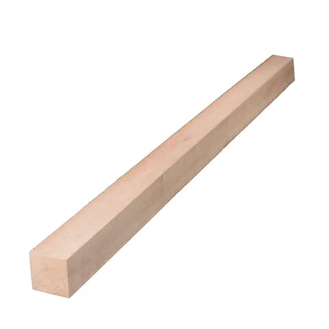 Alexandria Moulding Square Hardwood Dowel 36 in. L 1 pk Natural Alexandria Moulding Square Hardwood Dowel 36 in. L 1 pk Natural