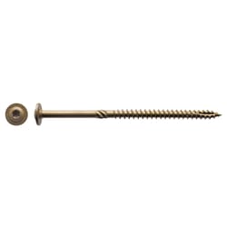 Big Timber No. 15 Ga. X 6 in. L Star Round Head Coarse Construction Screws