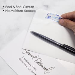 Bazic Products 3-5/8 in. W X 6-1/2 in. L No. 6 3/4 White Envelopes 65 pk