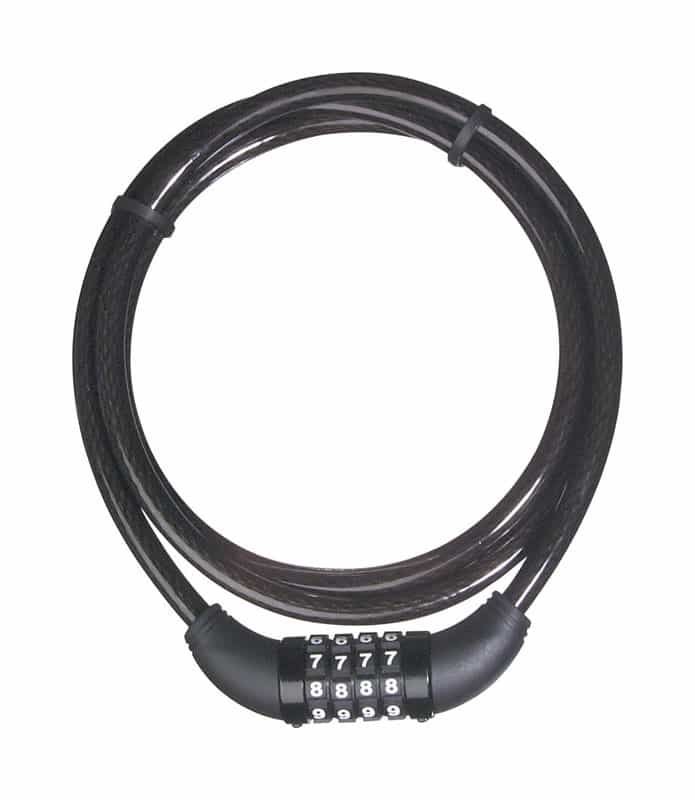 Master Lock 3/8 in. W x 5 ft. L Steel 4Dial Combination Locking Cable