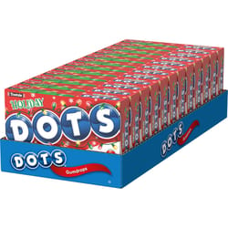 Dots Christmas Cherry, Lime & Vanilla Gumdrops 6 oz