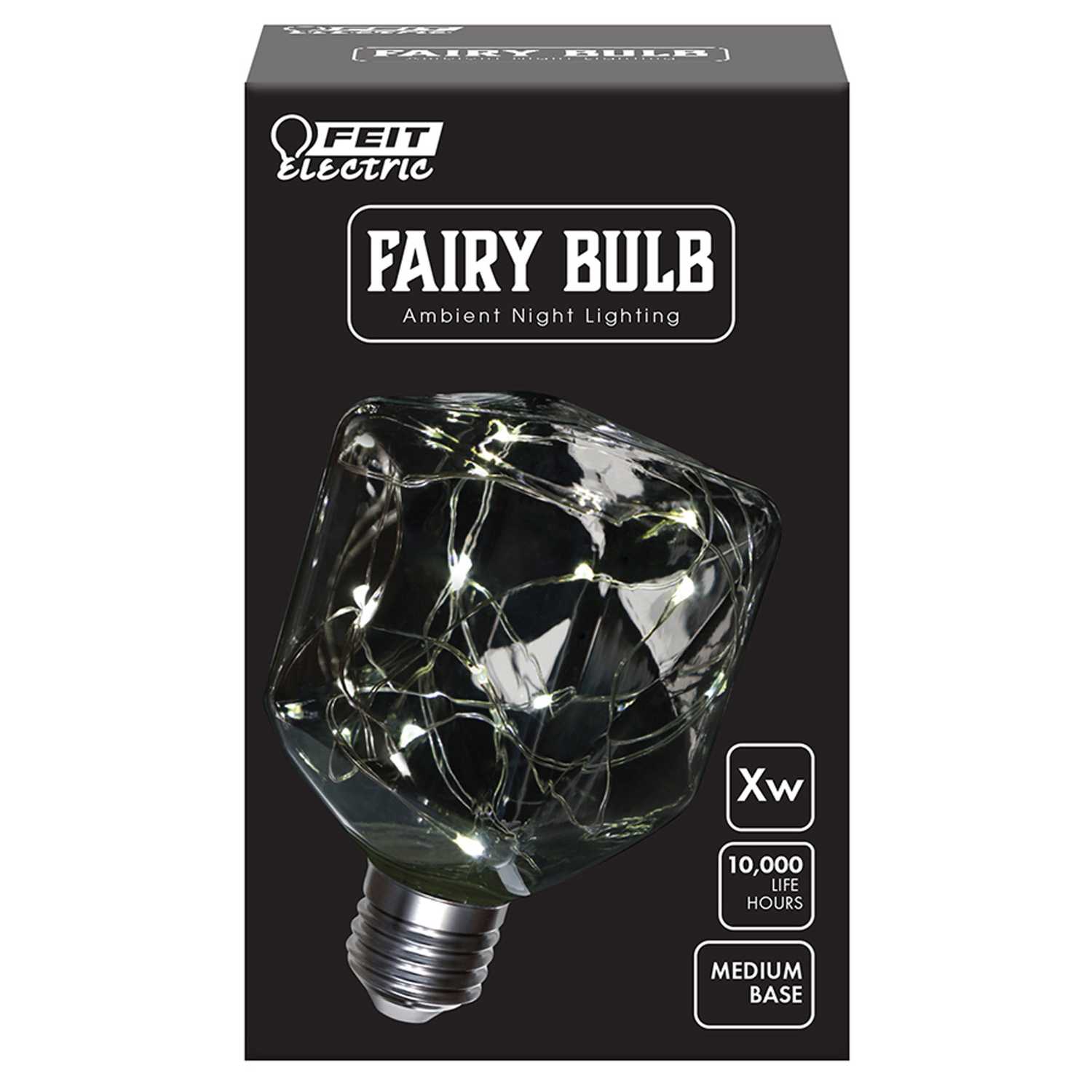 FEIT Electric Fairy 3 watts Square LED Bulb 60 lumens Soft White