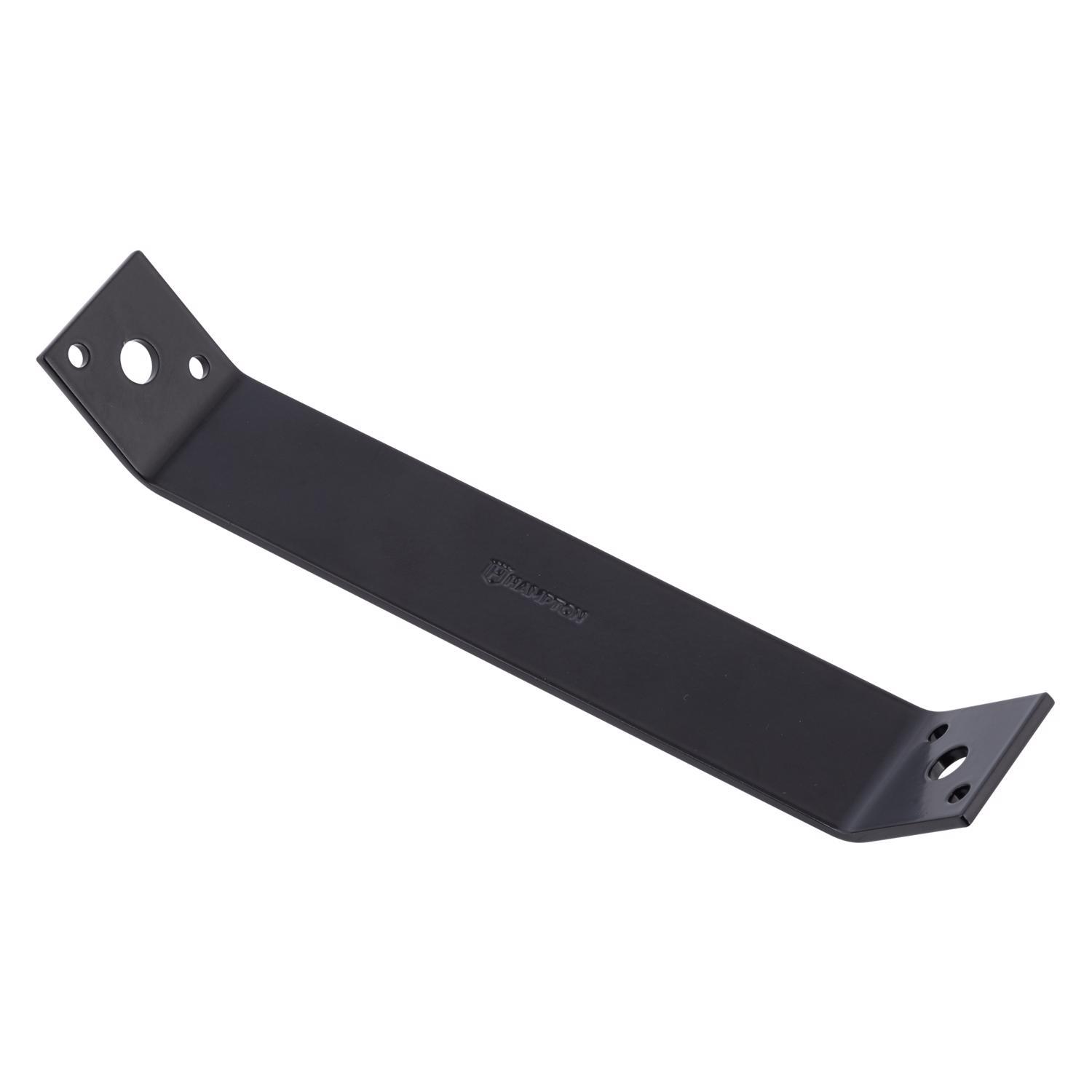 02-3411-650 Hampton 9.3 in. H X 1.5 in. W X 1/8 in. D Black St sku 02-3411-650