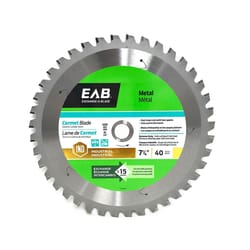 Exchange-A-Blade 7-1/4 in. D X 5/8 in. Cermet Saw Blade 40 teeth 1 pk