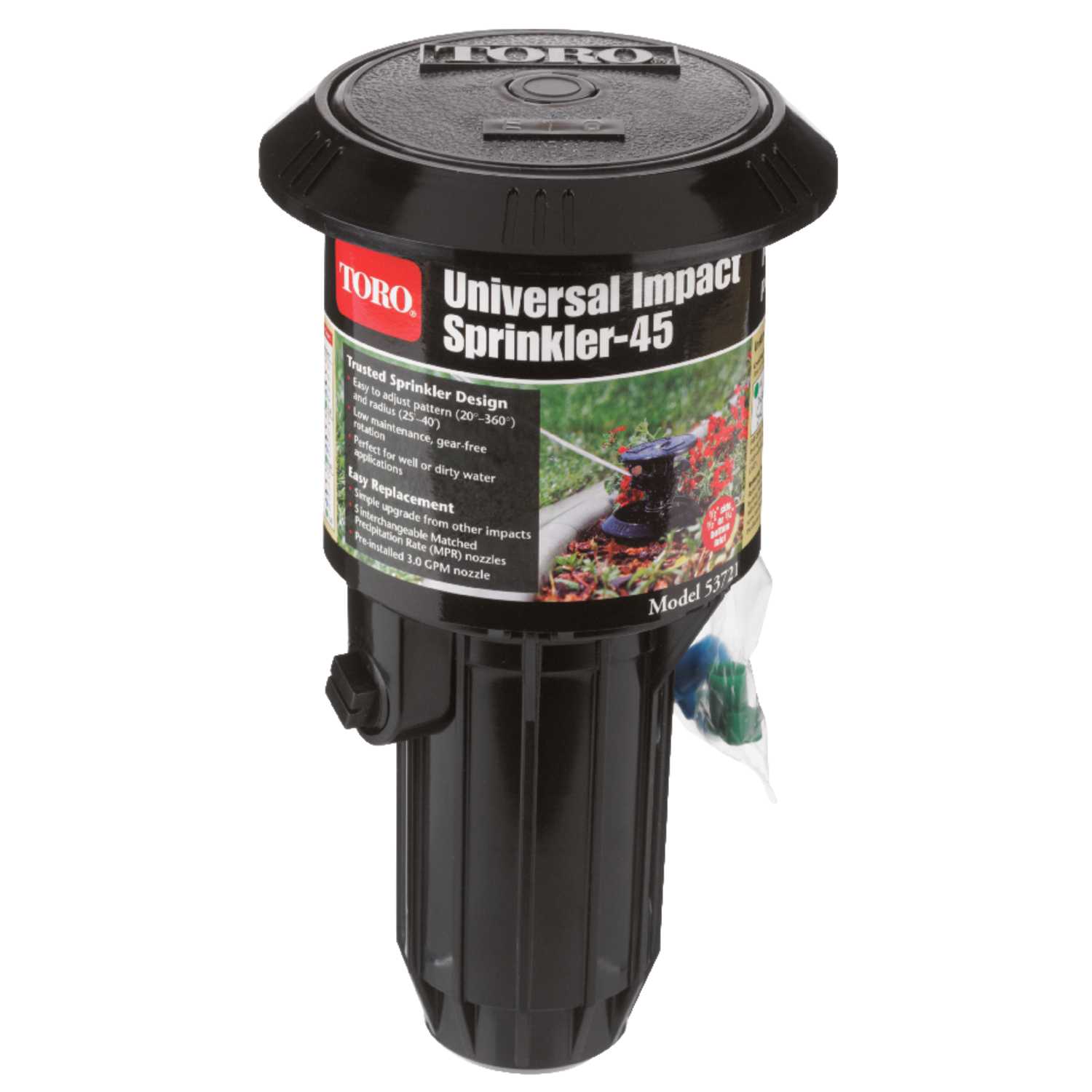 Toro Universal 3 in. H FullCircle PopUp Impact Sprinkler Ace Hardware