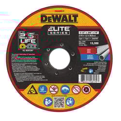 DeWalt Elite 4-1/2 in. D X 7/8 in. Ceramic Cutting Wheel 1 pk