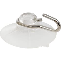 HILLMAN Clear Removable Cup/Picture Hook 4 pc